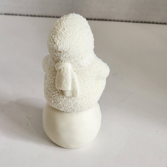 Vintage Snow Baby Figurine Department 56 4" - Picture 2 of 3